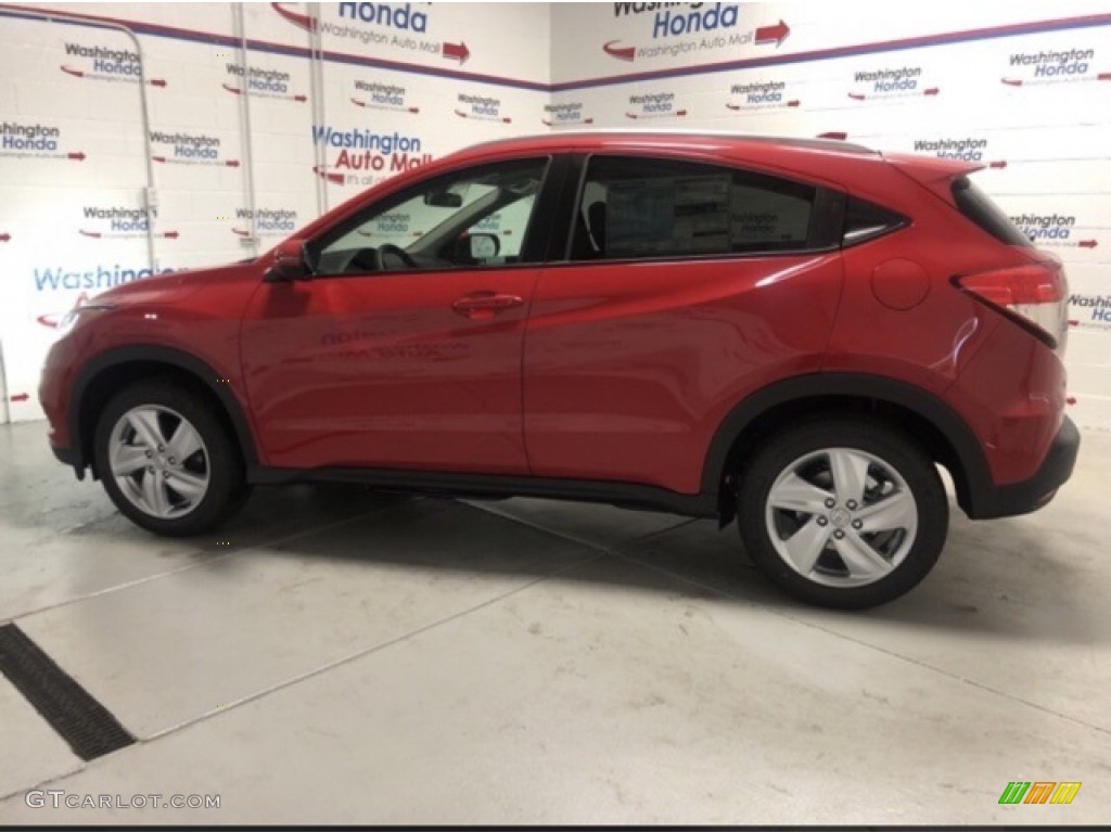 2020 HR-V EX AWD - Milano Red / Black photo #2