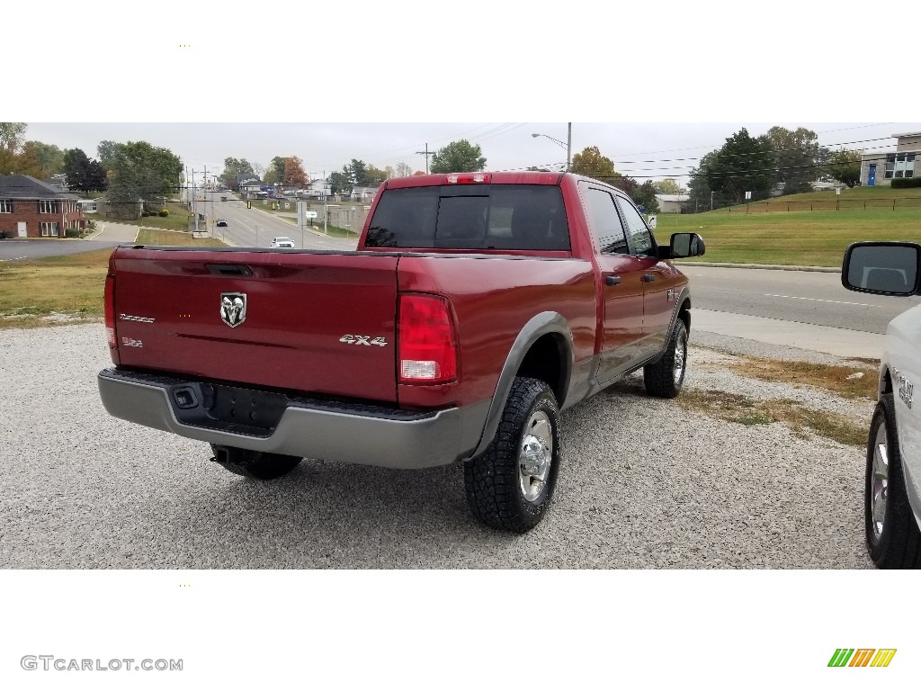 2012 Ram 2500 HD SLT Outdoorsman Crew Cab 4x4 - Deep Cherry Red Crystal Pearl / Dark Slate/Medium Graystone photo #7