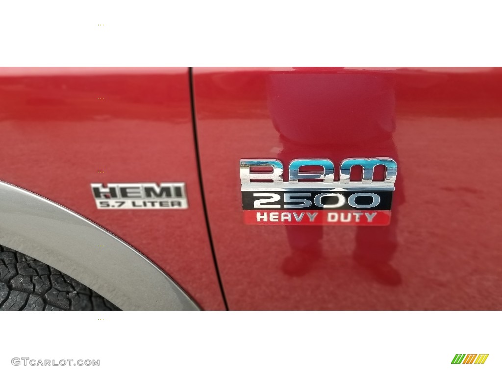 2012 Ram 2500 HD SLT Outdoorsman Crew Cab 4x4 - Deep Cherry Red Crystal Pearl / Dark Slate/Medium Graystone photo #10