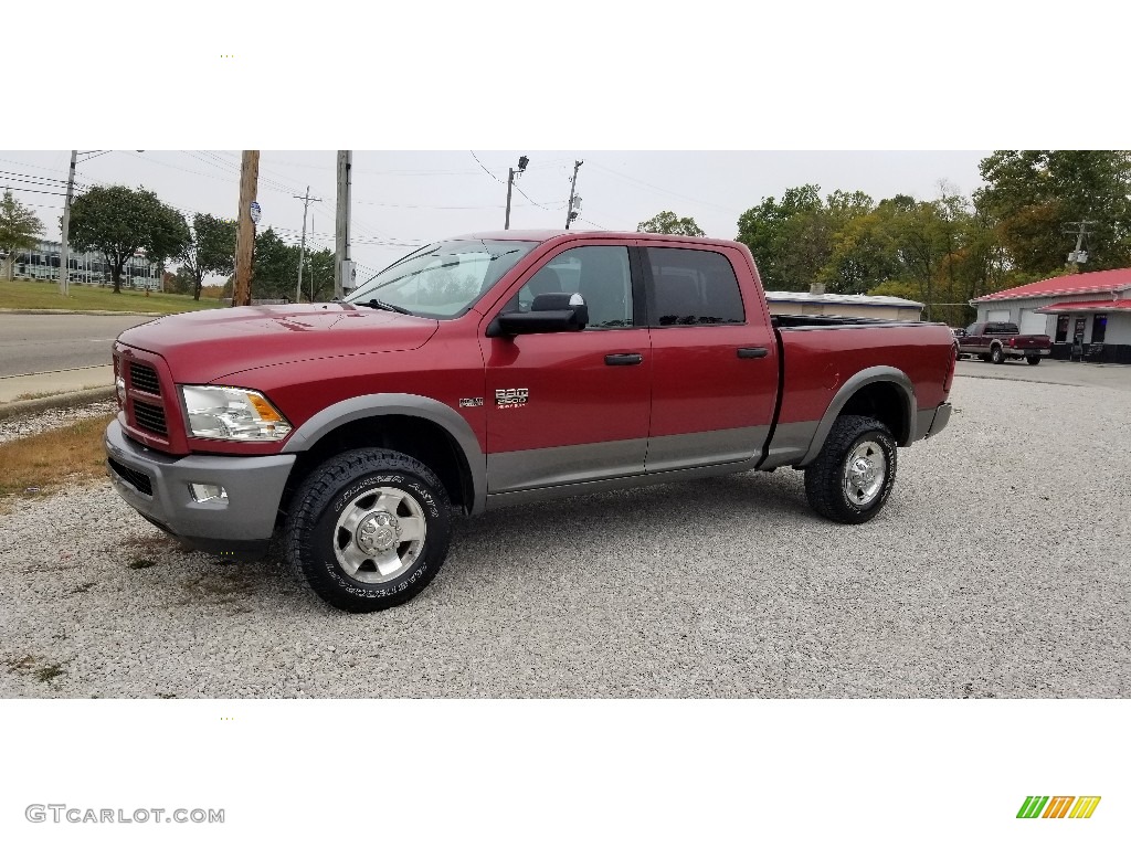 2012 Ram 2500 HD SLT Outdoorsman Crew Cab 4x4 - Deep Cherry Red Crystal Pearl / Dark Slate/Medium Graystone photo #20