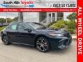 Galactic Aqua Mica 2020 Toyota Camry SE AWD