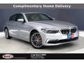 Glacier Silver Metallic 2017 BMW 5 Series 540i Sedan