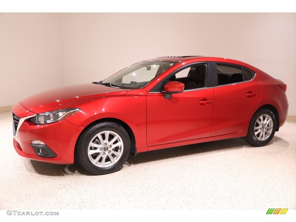 Soul Red Metallic 2015 Mazda MAZDA3 i Grand Touring 4 Door Exterior Photo #139839504