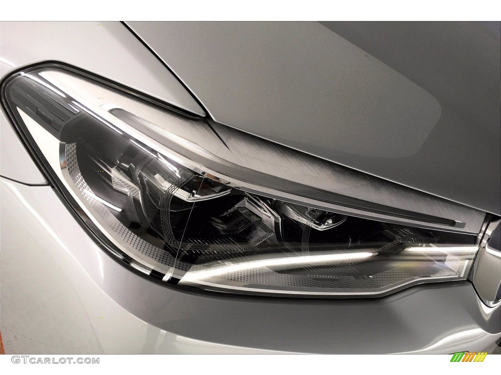 2017 5 Series 540i Sedan - Glacier Silver Metallic / Ivory White photo #26