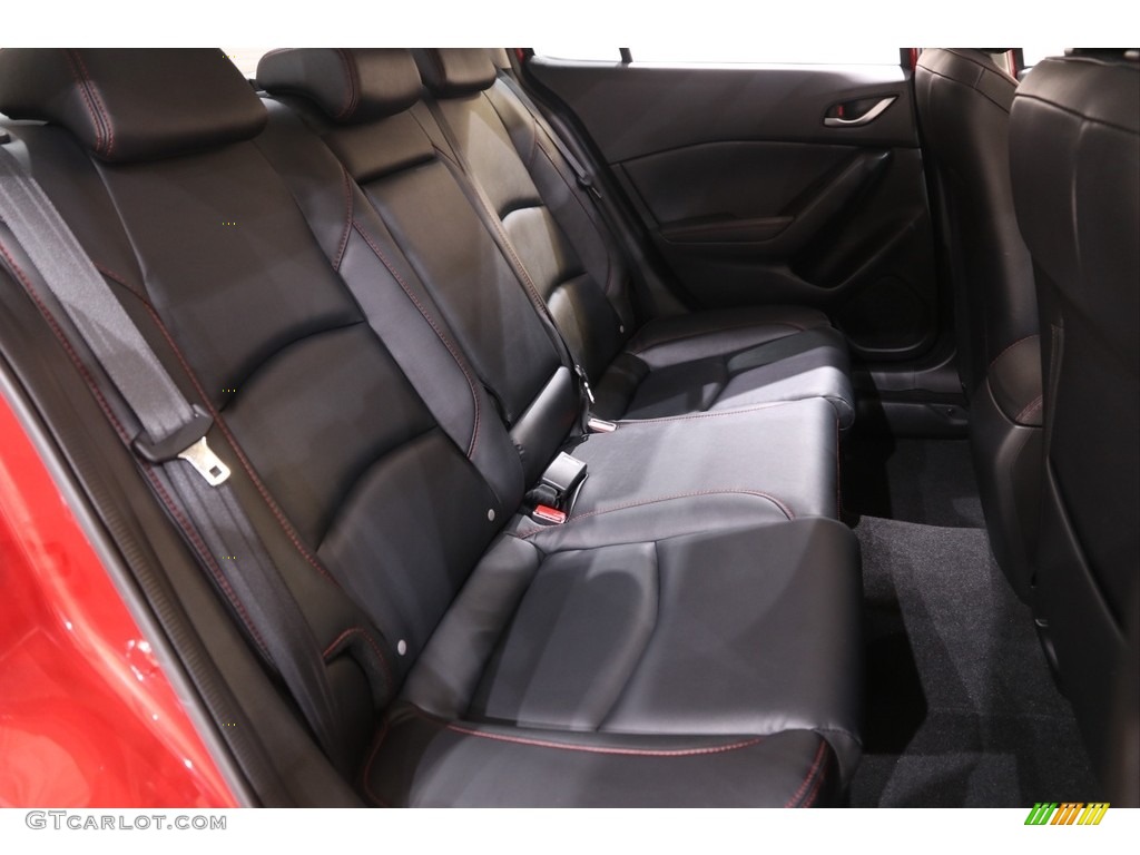Black Interior 2015 Mazda MAZDA3 i Grand Touring 4 Door Photo #139839811