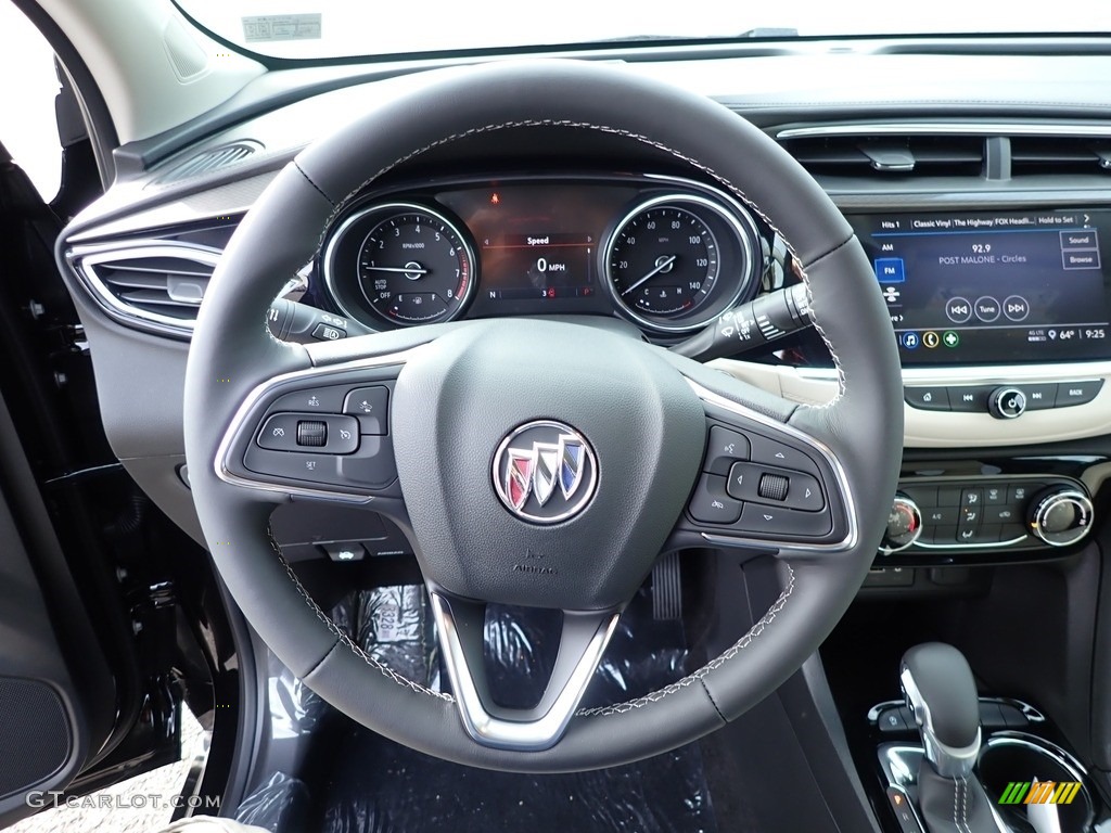 2021 Buick Encore GX Preferred Whisper Beige Steering Wheel Photo #139839907