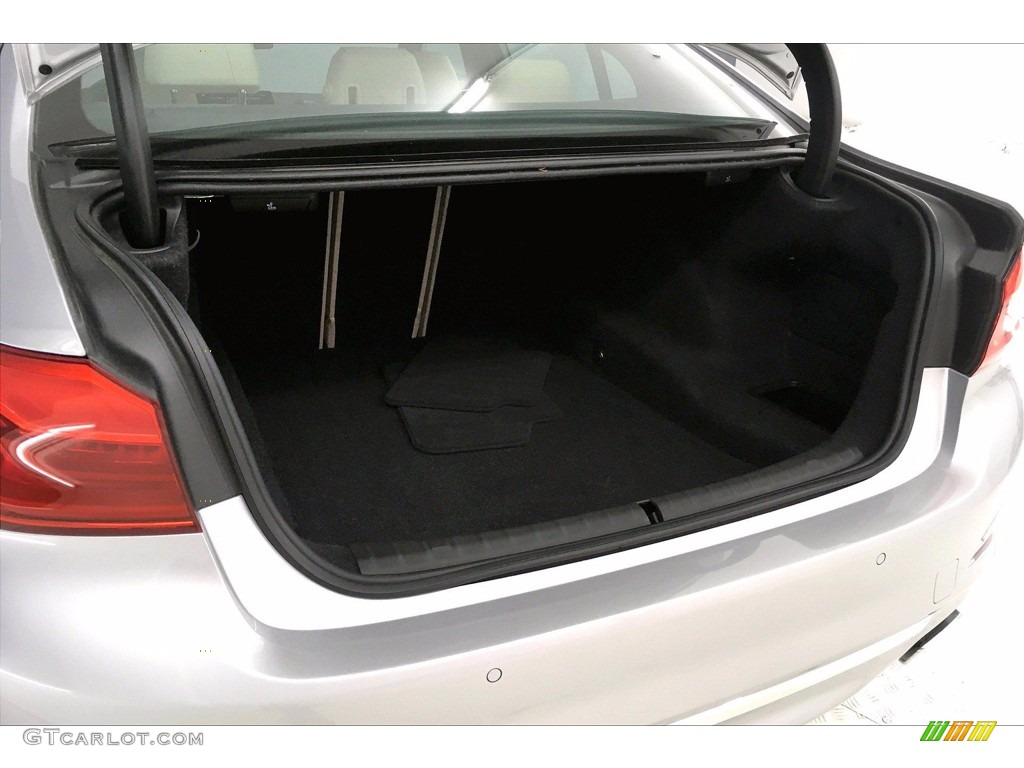 2017 5 Series 540i Sedan - Glacier Silver Metallic / Ivory White photo #32
