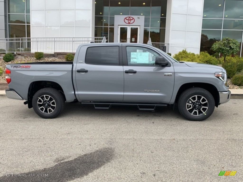 2021 Tundra TRD Off Road CrewMax 4x4 - Cement / Graphite photo #30