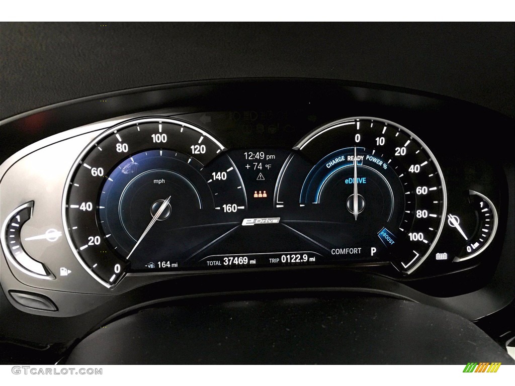 2018 5 Series 530e iPerfomance Sedan - Glacier Silver Metallic / Black photo #20