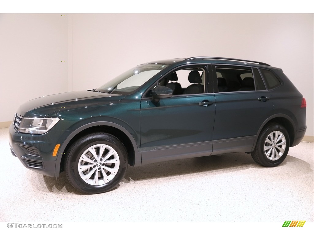 Dark Moss Green Metallic 2019 Volkswagen Tiguan S 4MOTION Exterior Photo #139840957