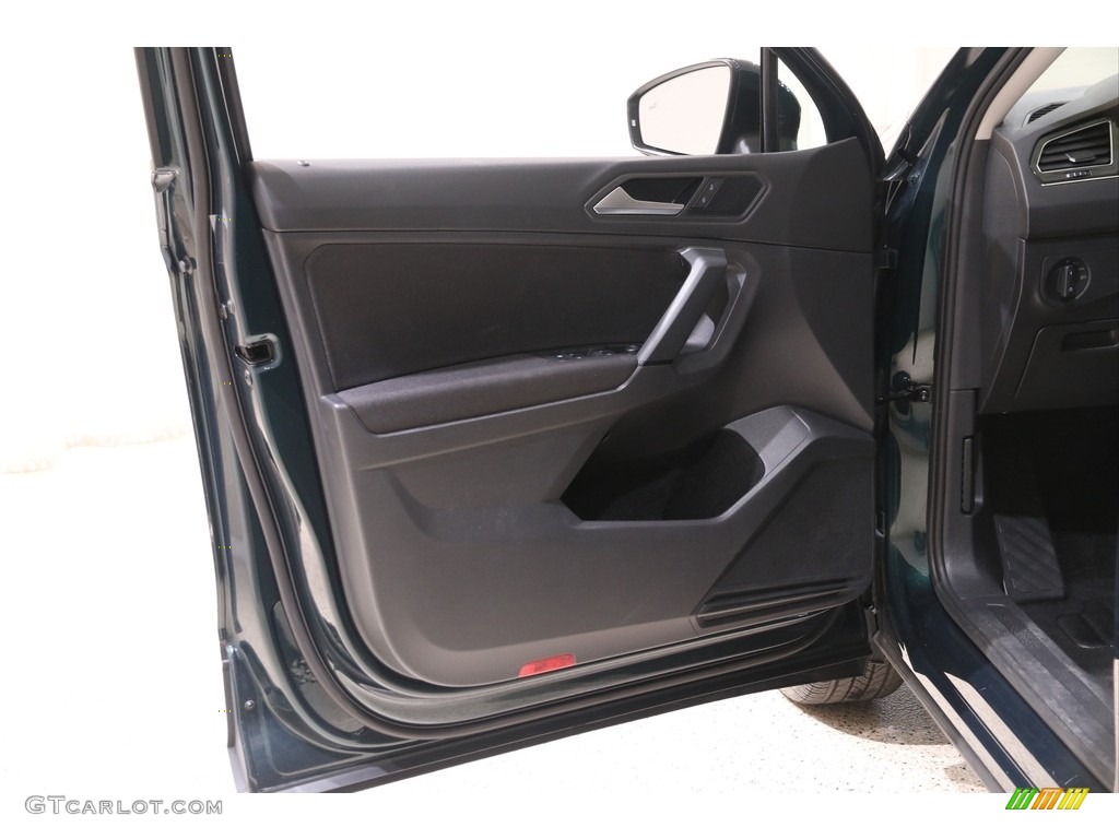 2019 Tiguan S 4MOTION - Dark Moss Green Metallic / Titan Black photo #4