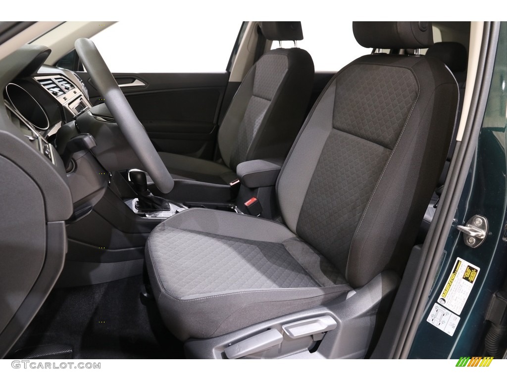 2019 Tiguan S 4MOTION - Dark Moss Green Metallic / Titan Black photo #5