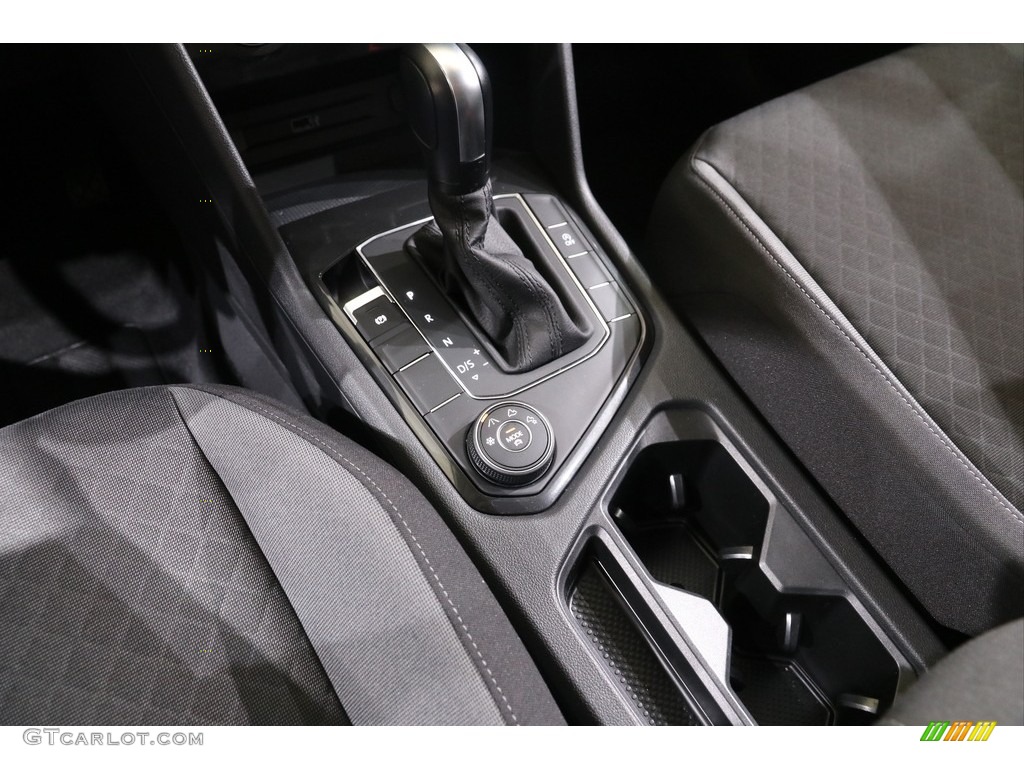 2019 Tiguan S 4MOTION - Dark Moss Green Metallic / Titan Black photo #12