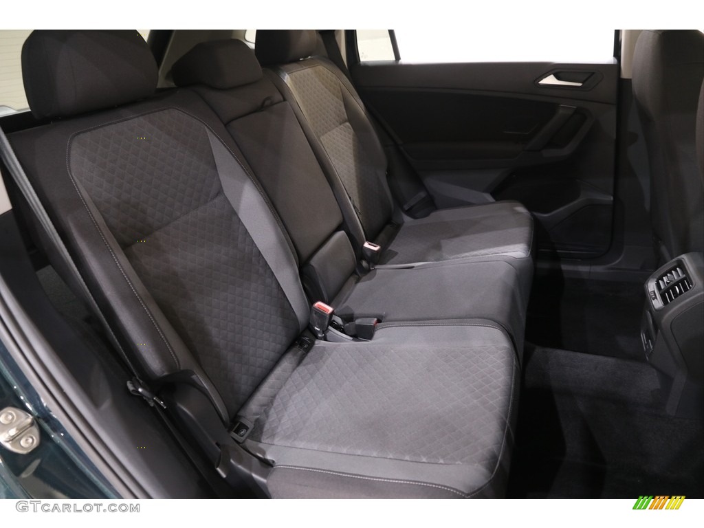 2019 Tiguan S 4MOTION - Dark Moss Green Metallic / Titan Black photo #14