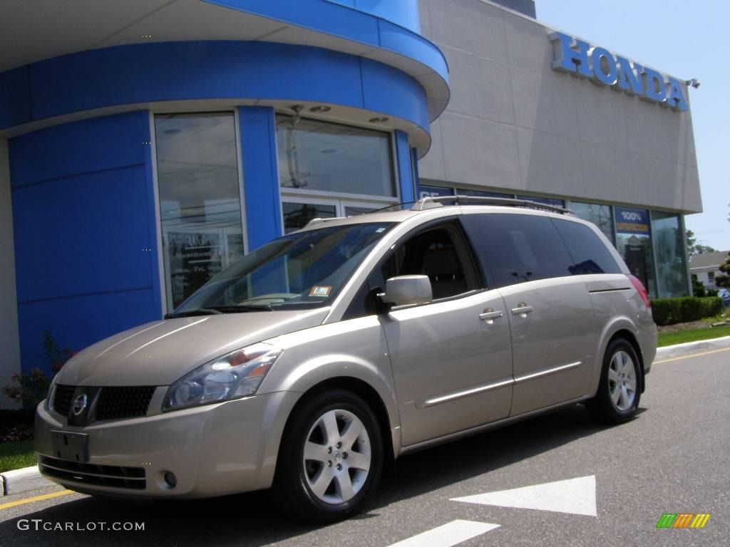 Coral Sand Metallic Nissan Quest