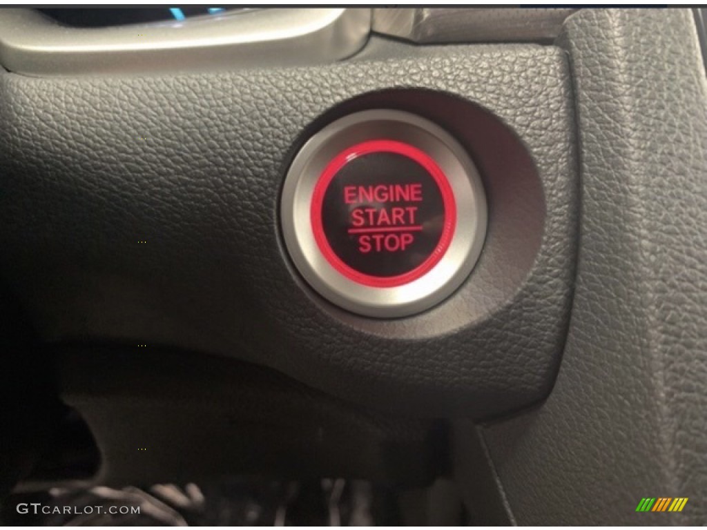 2020 Civic LX Sedan - Aegean Blue Metallic / Black photo #12