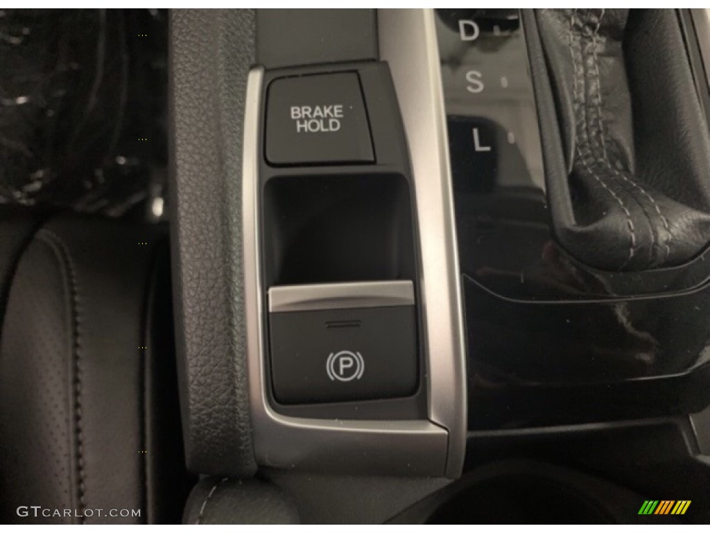 2020 Civic LX Sedan - Aegean Blue Metallic / Black photo #17