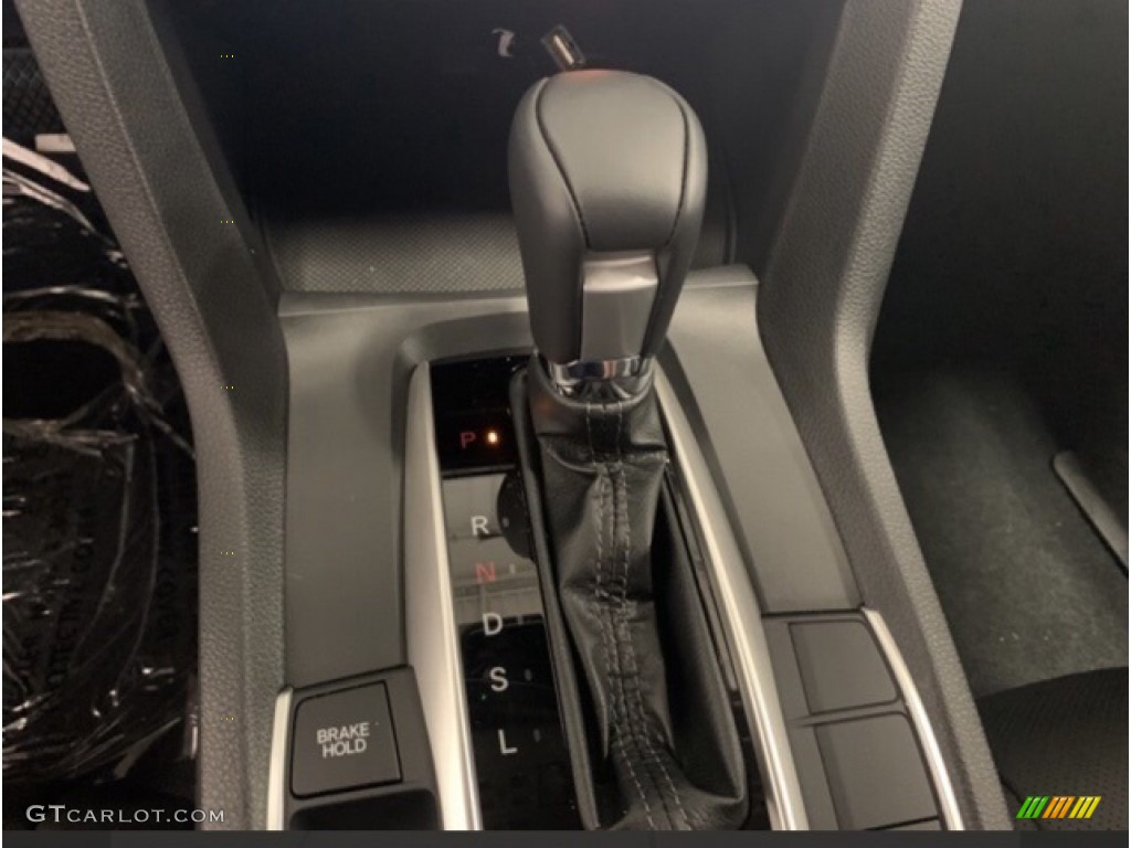 2020 Civic LX Sedan - Aegean Blue Metallic / Black photo #18