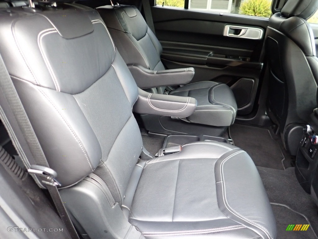 Ebony Interior 2020 Ford Explorer ST 4WD Photo #139842011