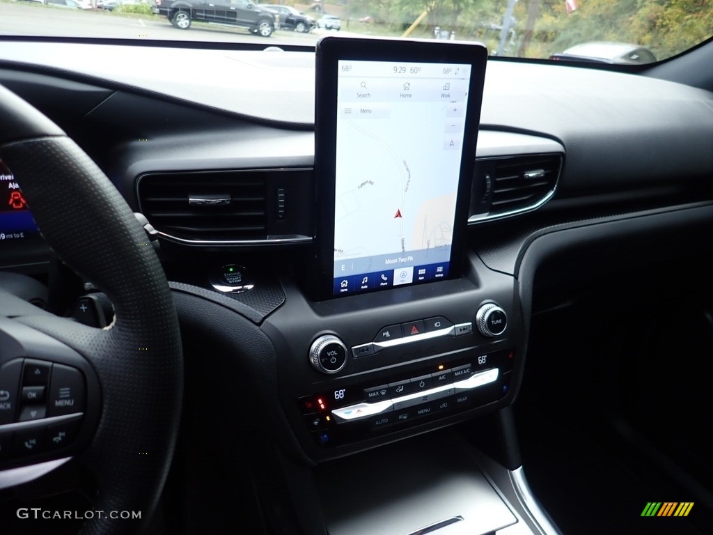 2020 Explorer ST 4WD - Agate Black Metallic / Ebony photo #22