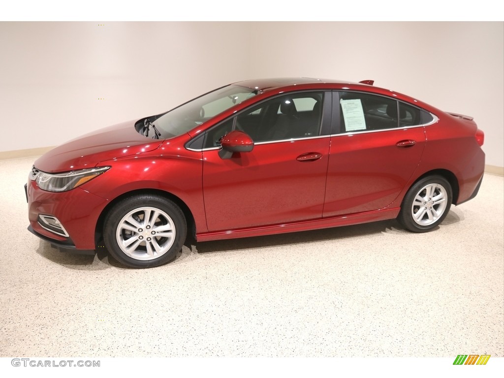 2017 Cruze LT - Cajun Red Tintcoat / Jet Black photo #3