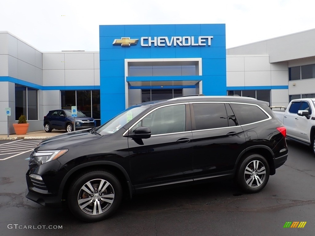 Crystal Black Pearl 2016 Honda Pilot EX-L AWD Exterior Photo #139842903