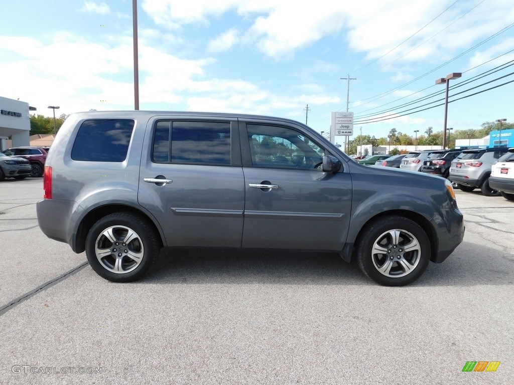 2015 Pilot SE 4WD - Modern Steel Metallic / Gray photo #2