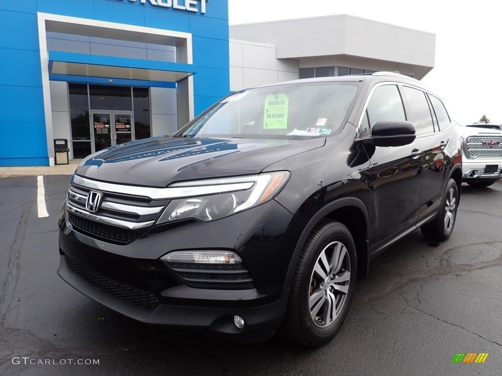 Crystal Black Pearl 2016 Honda Pilot EX-L AWD Exterior Photo #139842925