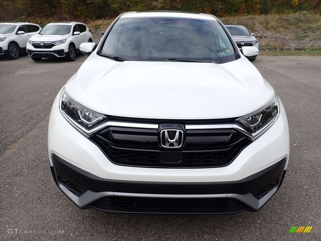 2020 CR-V EX-L AWD - Platinum White Pearl / Black photo #7