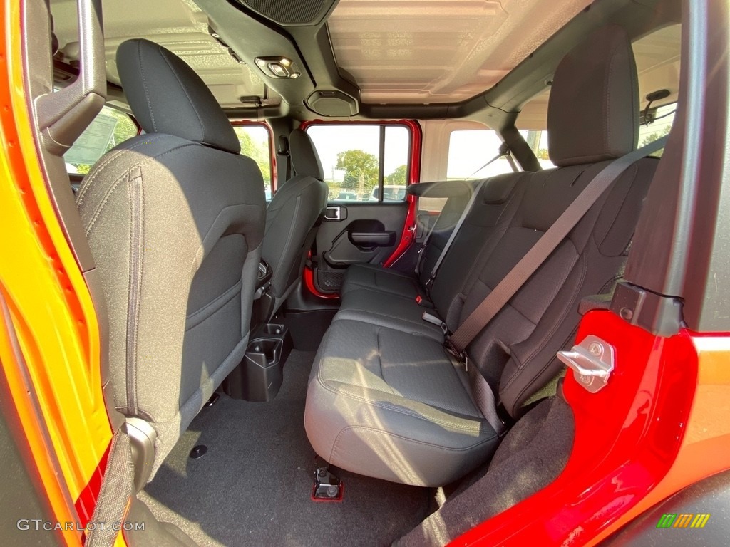 2021 Jeep Wrangler Unlimited Willys 4x4 Rear Seat Photo #139843018