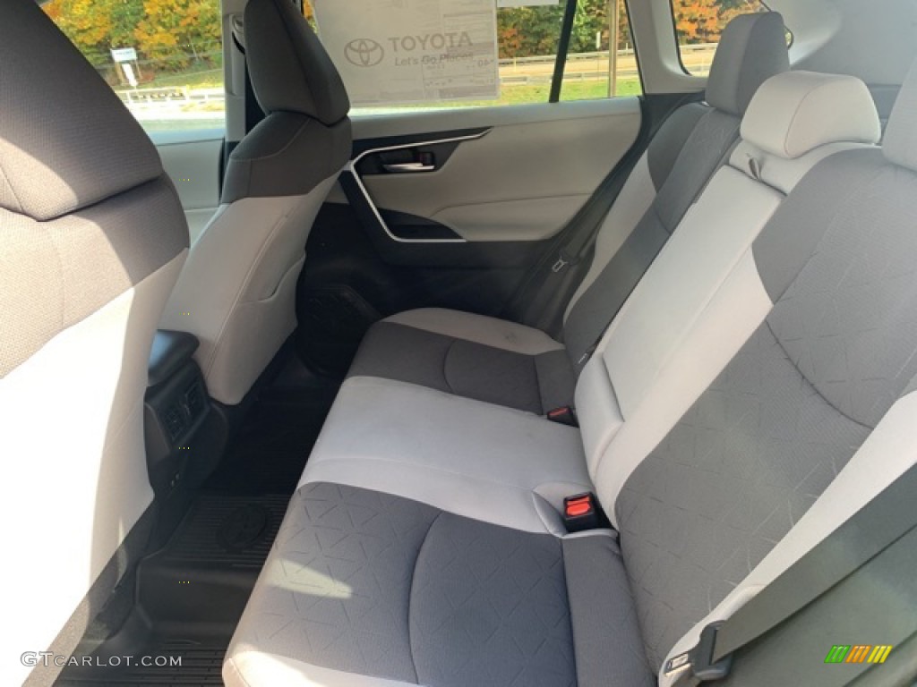 Black Interior 2021 Toyota RAV4 XLE AWD Hybrid Photo #139843152