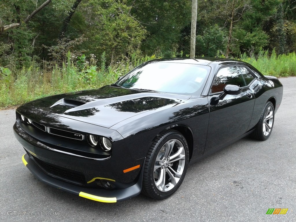 2020 Challenger GT - Pitch Black / Black/Ruby Red photo #2
