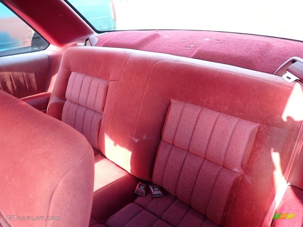 1993 Chevrolet Lumina Euro Coupe Rear Seat Photos