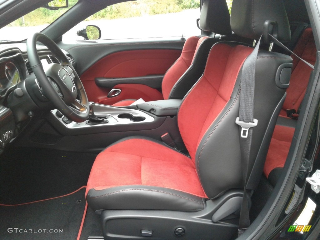 Black/Ruby Red Interior 2020 Dodge Challenger GT Photo #139843431