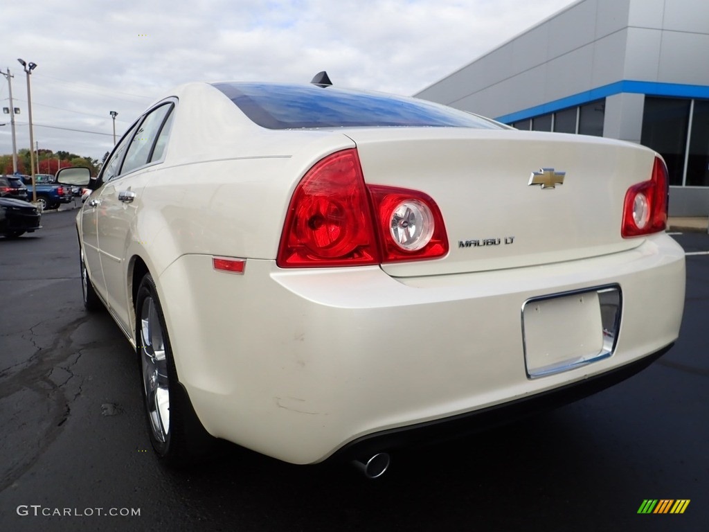 2012 Malibu LT - White Diamond Tricoat / Ebony photo #5