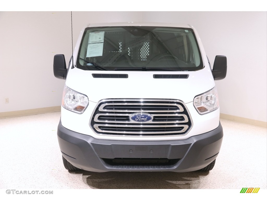 2019 Transit Van 250 LR Regular - Oxford White / Charcoal black photo #2