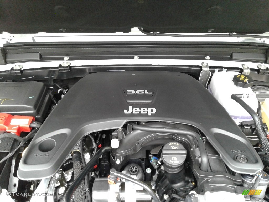 2021 Jeep Wrangler Unlimited Sahara 4x4 3.6 Liter DOHC 24-Valve VVT V6 Engine Photo #139844184