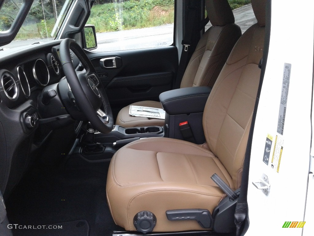 2021 Jeep Wrangler Unlimited Sahara 4x4 Front Seat Photo #139844211