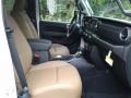 Dark Saddle/Black Front Seat Photo for 2021 Jeep Wrangler Unlimited #139844388