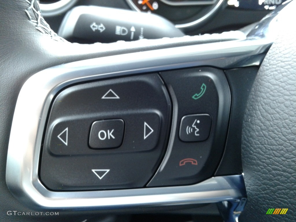 2021 Jeep Wrangler Unlimited Sahara 4x4 Dark Saddle/Black Steering Wheel Photo #139844436