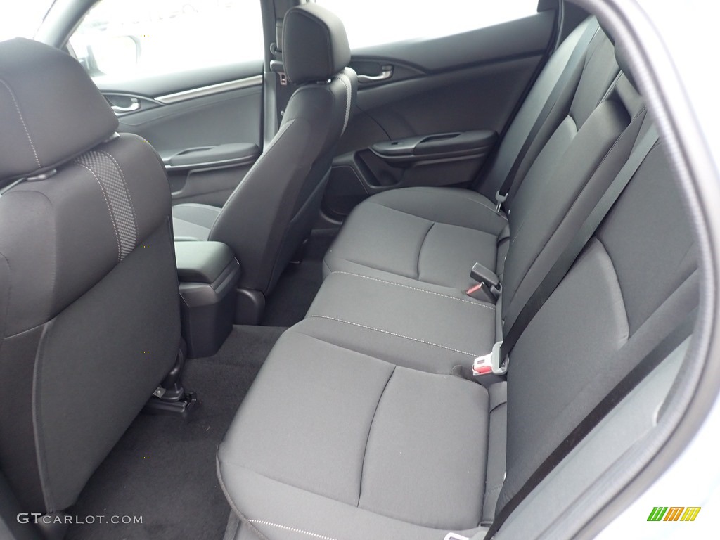 2020 Honda Civic EX Hatchback Rear Seat Photos