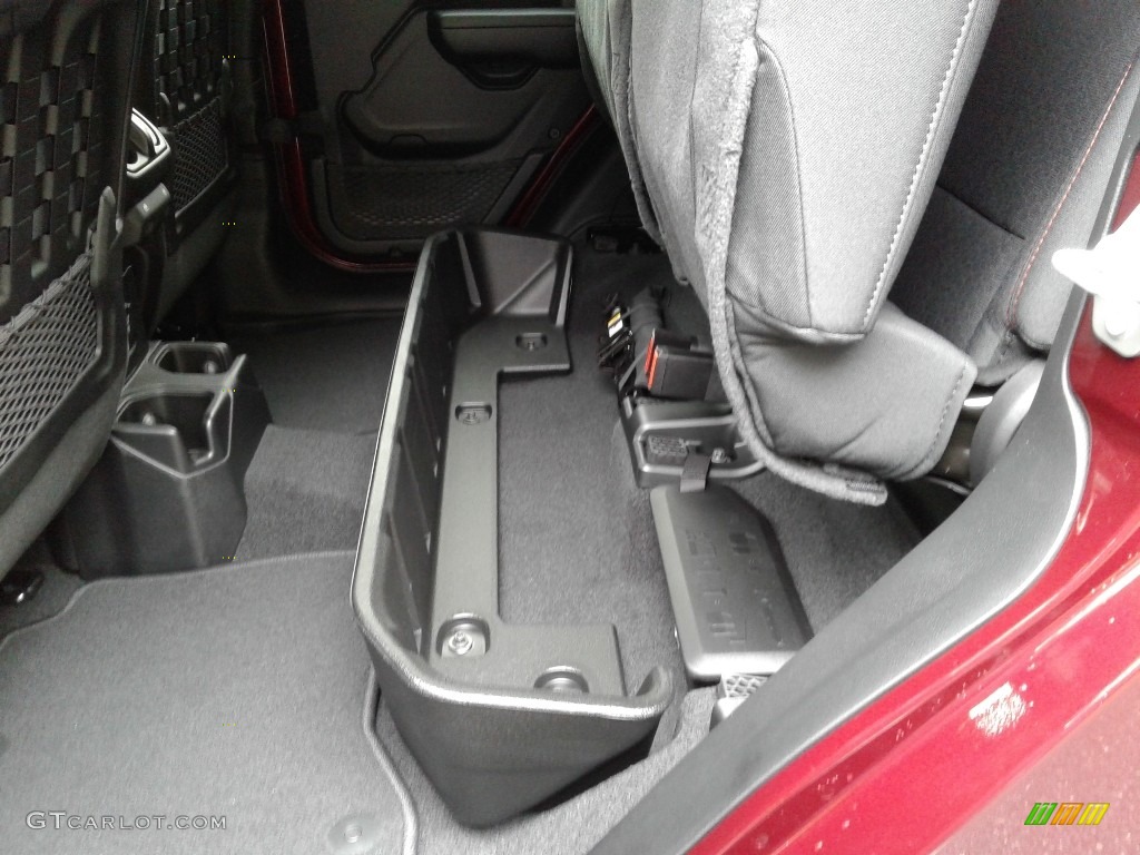 2021 Jeep Gladiator Rubicon 4x4 Rear Seat Photo #139845174