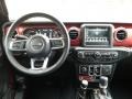 Black 2021 Jeep Gladiator Rubicon 4x4 Dashboard