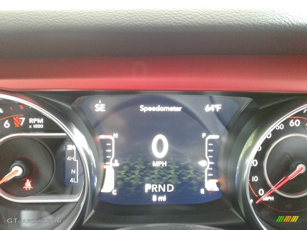 2021 Jeep Gladiator Rubicon 4x4 Gauges Photo #139845357