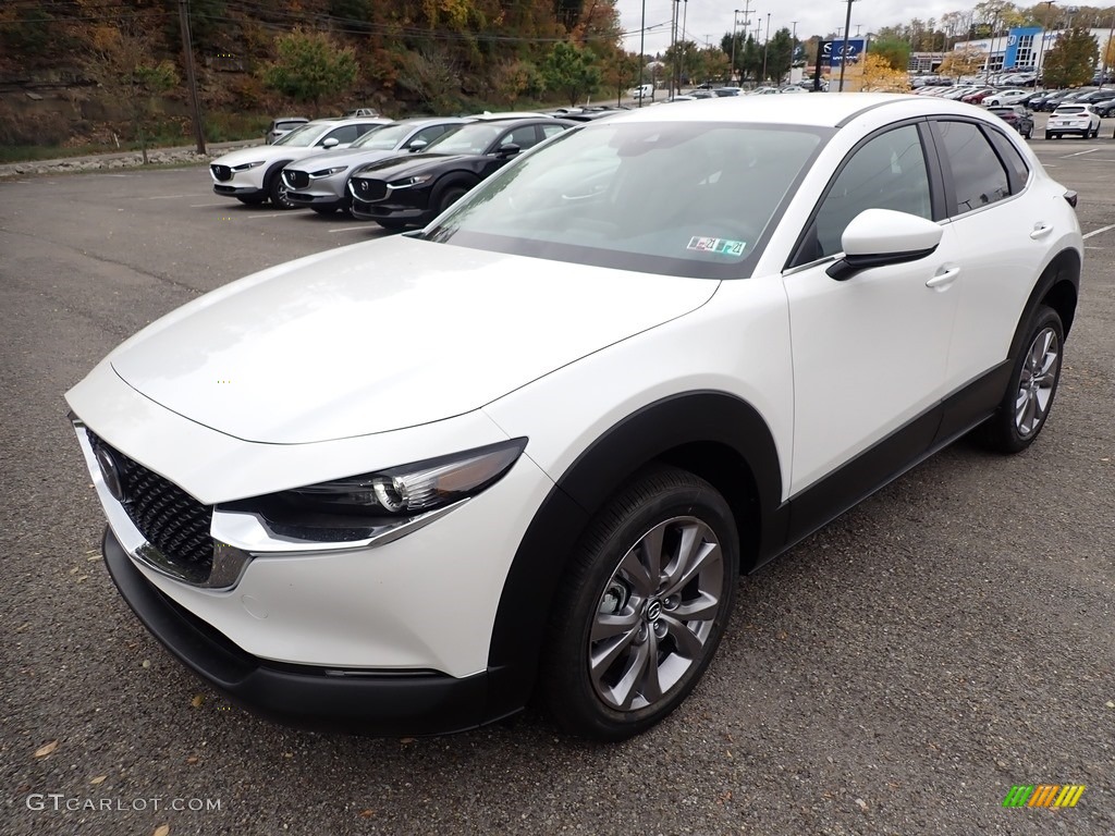 2021 CX-30 Select AWD - Snowflake White Pearl Mica / Black photo #5