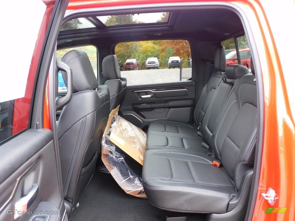 2021 Ram 1500 Rebel Crew Cab 4x4 Rear Seat Photo #139845942