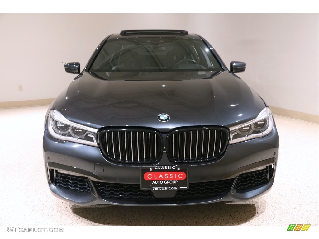 2018 7 Series 750i xDrive Sedan - Singapore Gray Metallic / Black photo #2