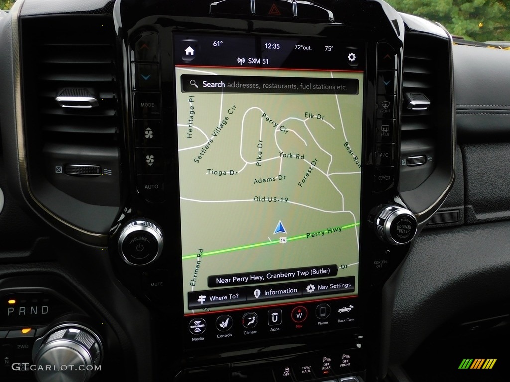 2021 Ram 1500 Rebel Crew Cab 4x4 Navigation Photo #139846032