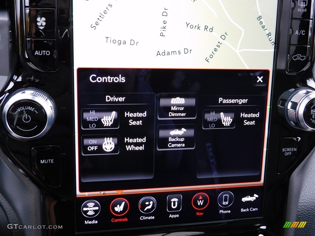 2021 Ram 1500 Rebel Crew Cab 4x4 Controls Photo #139846047