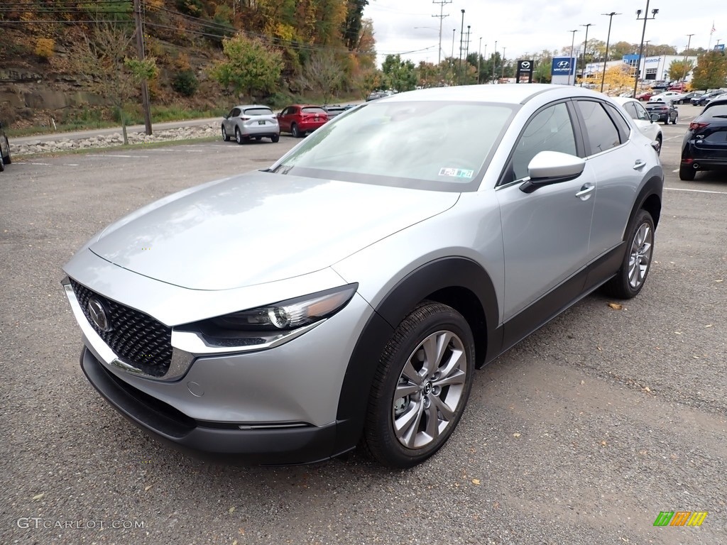 Sonic Silver Metallic 2021 Mazda CX-30 Select AWD Exterior Photo #139846107